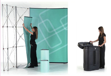 Pop up Display - DISPLAY SYSTEM . UP . TENSION FABRIC BACKDROP . BALLOON . EVENT ORGANIZER . PRINTING